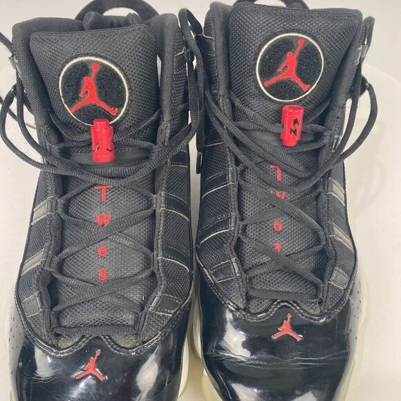 Air Jordan 6 Rings Black Gym Red White 322992-064 Men\'s 2022 Size 11.5 main image 15